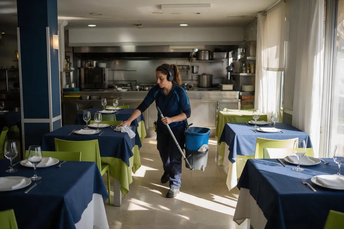 Hostelería y restaurantes en Alzira — Xúquer Limpiezas
